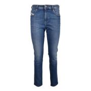 Bomullsblanding Stretch Jeans