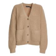 Lys Kamel Ull Kasjmir Cardigan