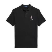 Svart poloskjorte Classic Fit