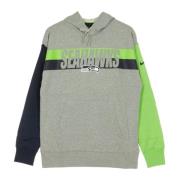 NFL Wordmark Heritage Hoodie i Grå