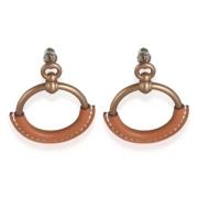 Pre-owned Leather earrings