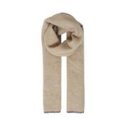 Beige Freewear Skjerf Doeskin