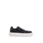 Monogramdetalj Platform Sneakers med Love Birds