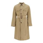 Vendbar trenchcoat med fire sting