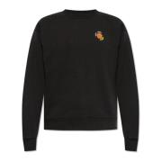 Sweatshirt med trykt logo