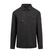 Ripstop Overshirt Herre Svart