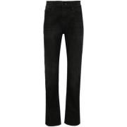 Svart Slim Fit Denim Jeans