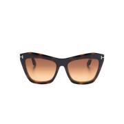 Ft5971B 052 Clip Sunglasses