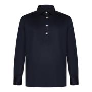 Navy Blue Polo Shirt Herreklær