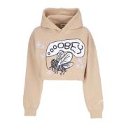 Cropped Hoodie Matchende Sett Lang Erme