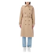 Vanntett Trenchcoat med Belteermer