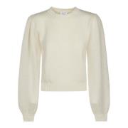 Mohair Ull Crewneck Strikkegenser