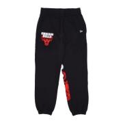 Chicago Bulls Logo Sweatpants Jogger Svart/Rød