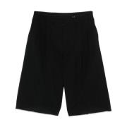 Sorte Bermuda Shorts for Menn