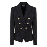 Dobbeltspent blazer Noir/or Aw23