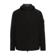 Svart Parka for Menn