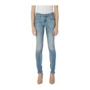 Stretch bomull skinny jeans samling