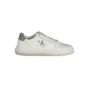 Hvit Polyester Sneaker