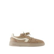 Beige Skinn Sneakers - Dice A