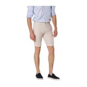 Stretch Gabardine Bermuda Shorts - Regular Fit