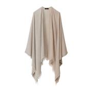 Sand Fringed Cape Jacket