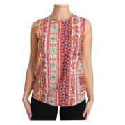 Carretto Print Bomull Tank Top