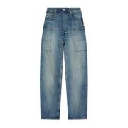 Jeans med vintageeffekt