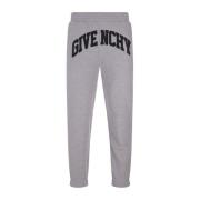 Logo Cotton Sweatpants med broderte detaljer