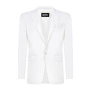 Bomull Blazer med Polyester Fôr