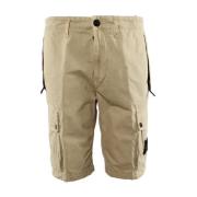 Beige Bomull Bermuda Shorts SL Modell