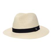 Stilig Straw Fedora Hat Tilbehør