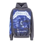 Metallica Cotton Print Hooded Sweatshirt