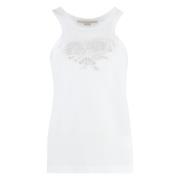 Brodert Bomull Tank Top