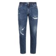 Slitte Loose-fit Bomull Jeans