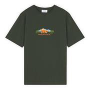 Fox Comfort Tee-Shirt med Front Print