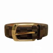 Pre-owned Leather belts