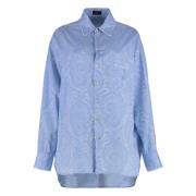 Paisley Bomull Overshirt