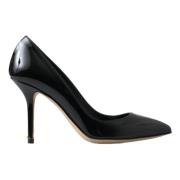 Elegant Patent Skinn Hæler Pumps