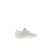 Sølv Glitter Super-Star Sneakers