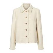 Elegant Morgana Jacket Outerwear i Off White