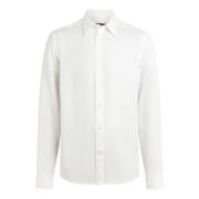 Hvit J.Lindeberg Slim Fit Tencel Shirt Skjorter