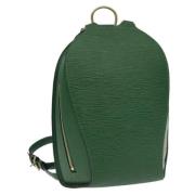 Pre-owned Leather backpacks