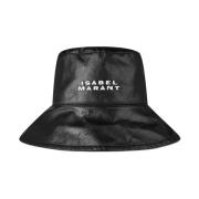 Svart Logo Bucket Hat Laget i Bulgaria