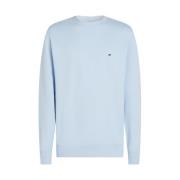 Blå Essential Terry Crewneck Sweatshirt