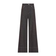 Brune Jeans for Kvinner Elegant Stil