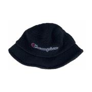 Svart Fleece Bucket Hat