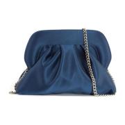 Marineblå Satin Ophelia Clutch