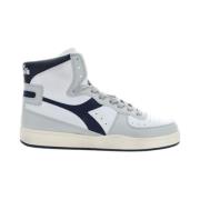 Retro sneaker i premium skinn