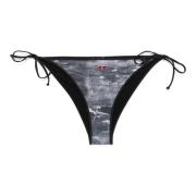 Svart Sea Printed Bikini Bottoms