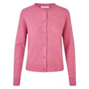 Rose Wine Kort Cardigan